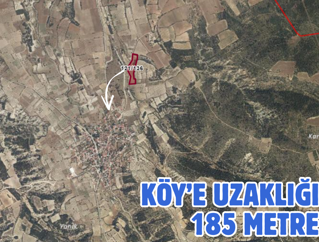 DENİZLİ BOZKURT BAKLAN KUYUCAK 9.650 M² TARLAMIZ SATILIKTIR - DENİZLİ BOZKURT fotoğraf 2